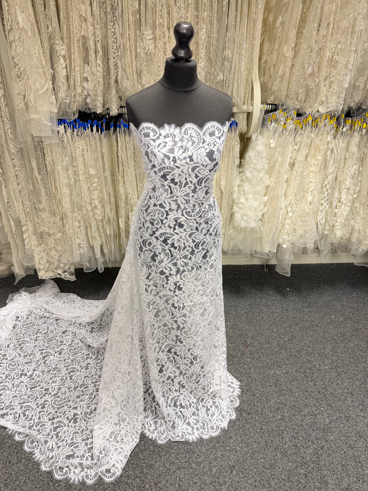 Dentelle Cordonnée Blanche - LA7014