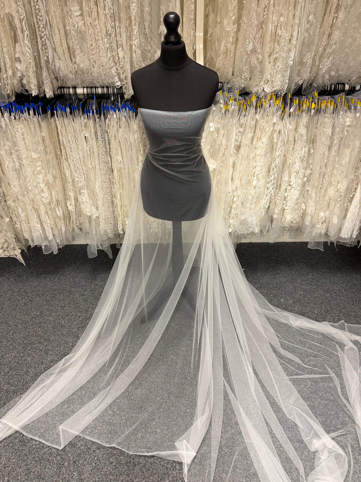 Tulle recyclé ivoire - TU0056