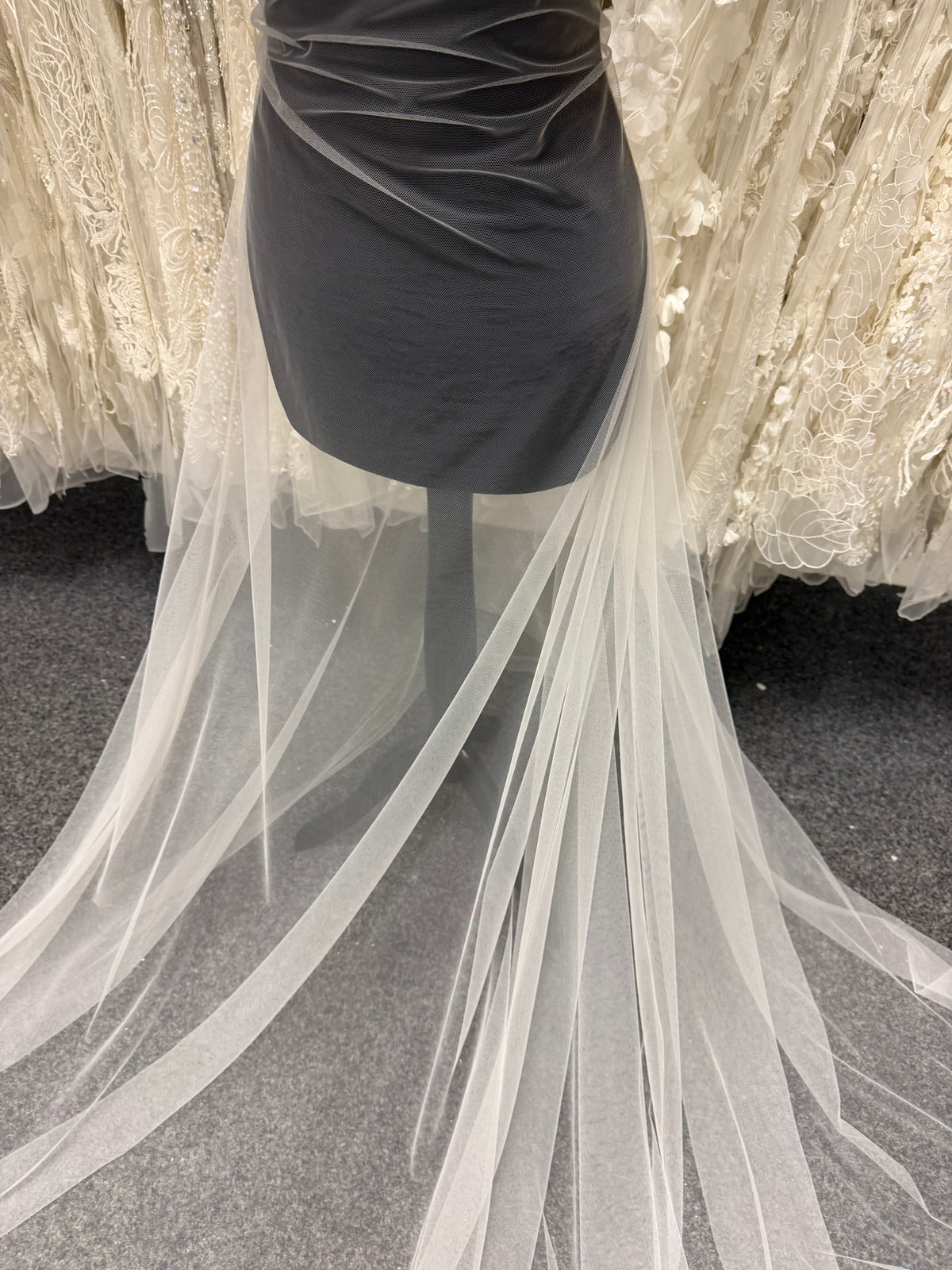 Tulle recyclé ivoire - TU0056