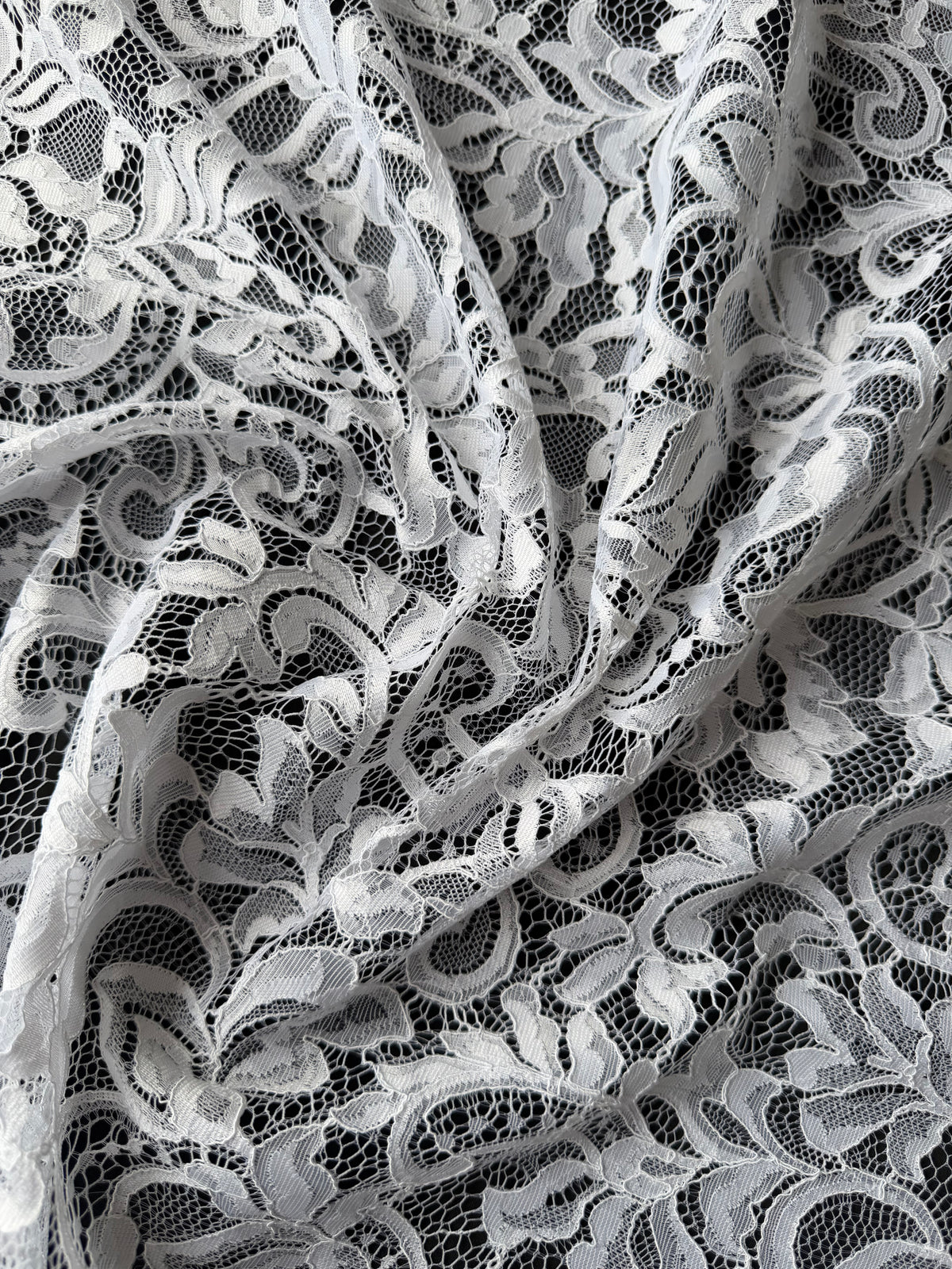Dentelle Cordonnée Blanche - LA7014
