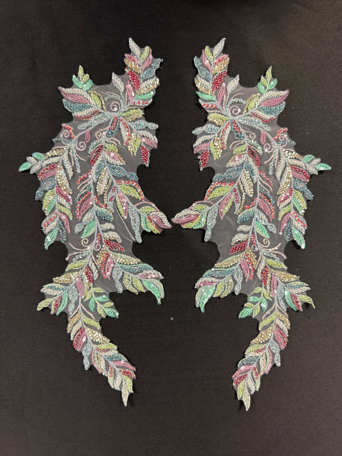 Motif perlé multicolore - MT4016