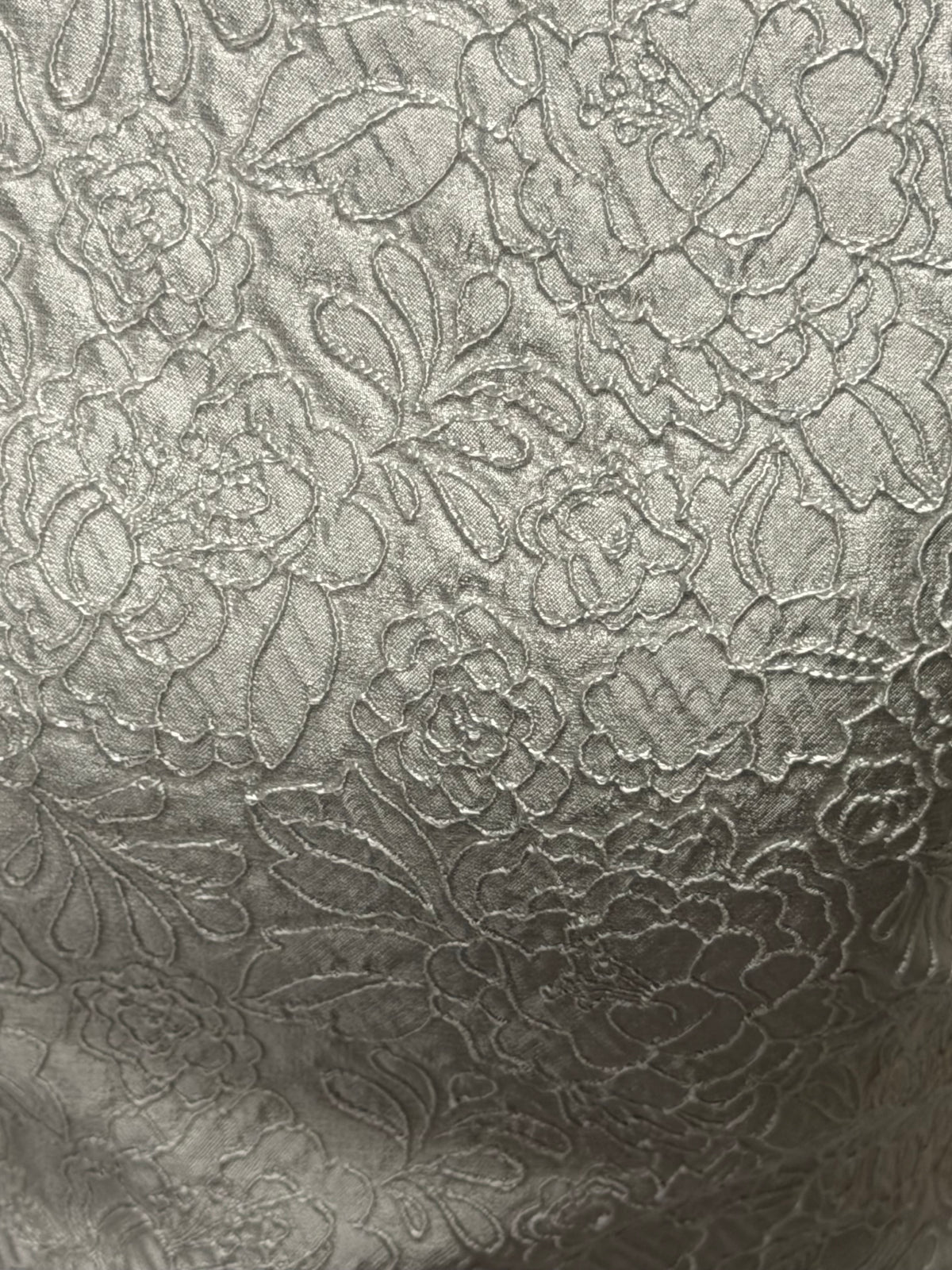 Jacquard italien relief ivoire pâle - P664