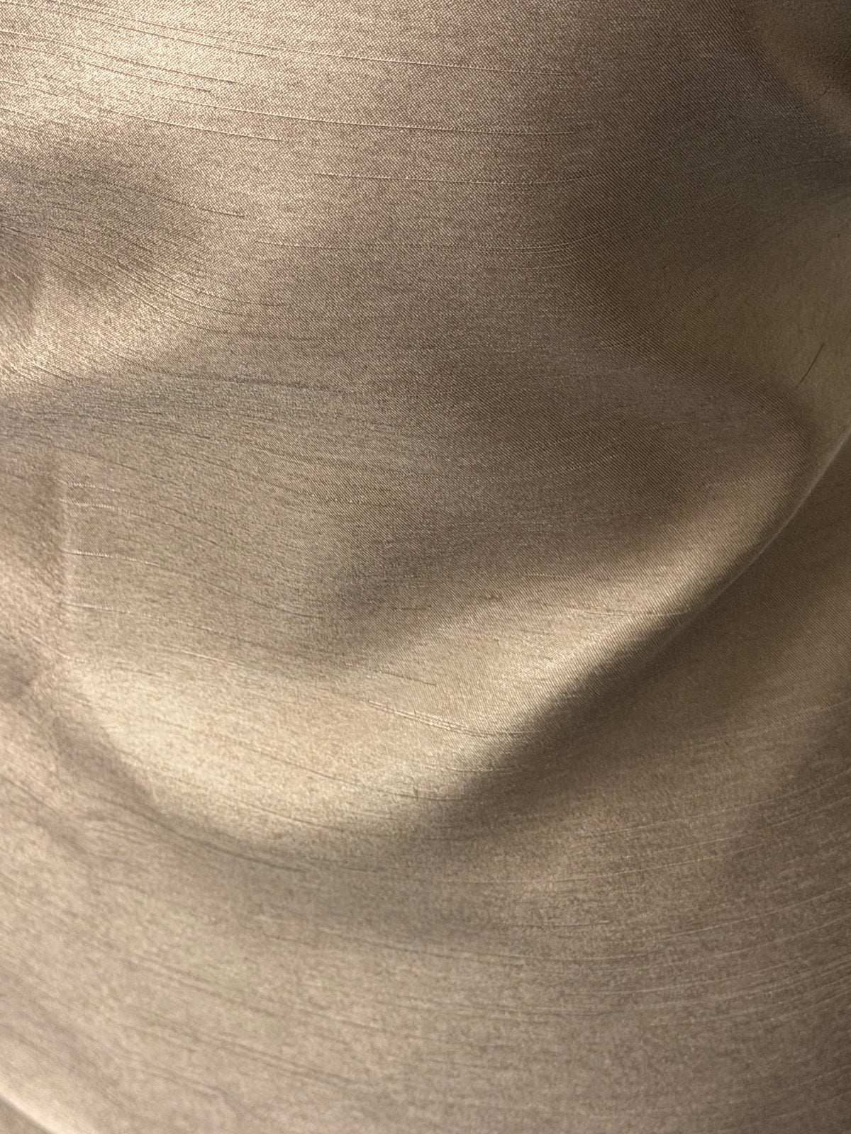Dupion en satin de polyester taupe - Clarté (P967)