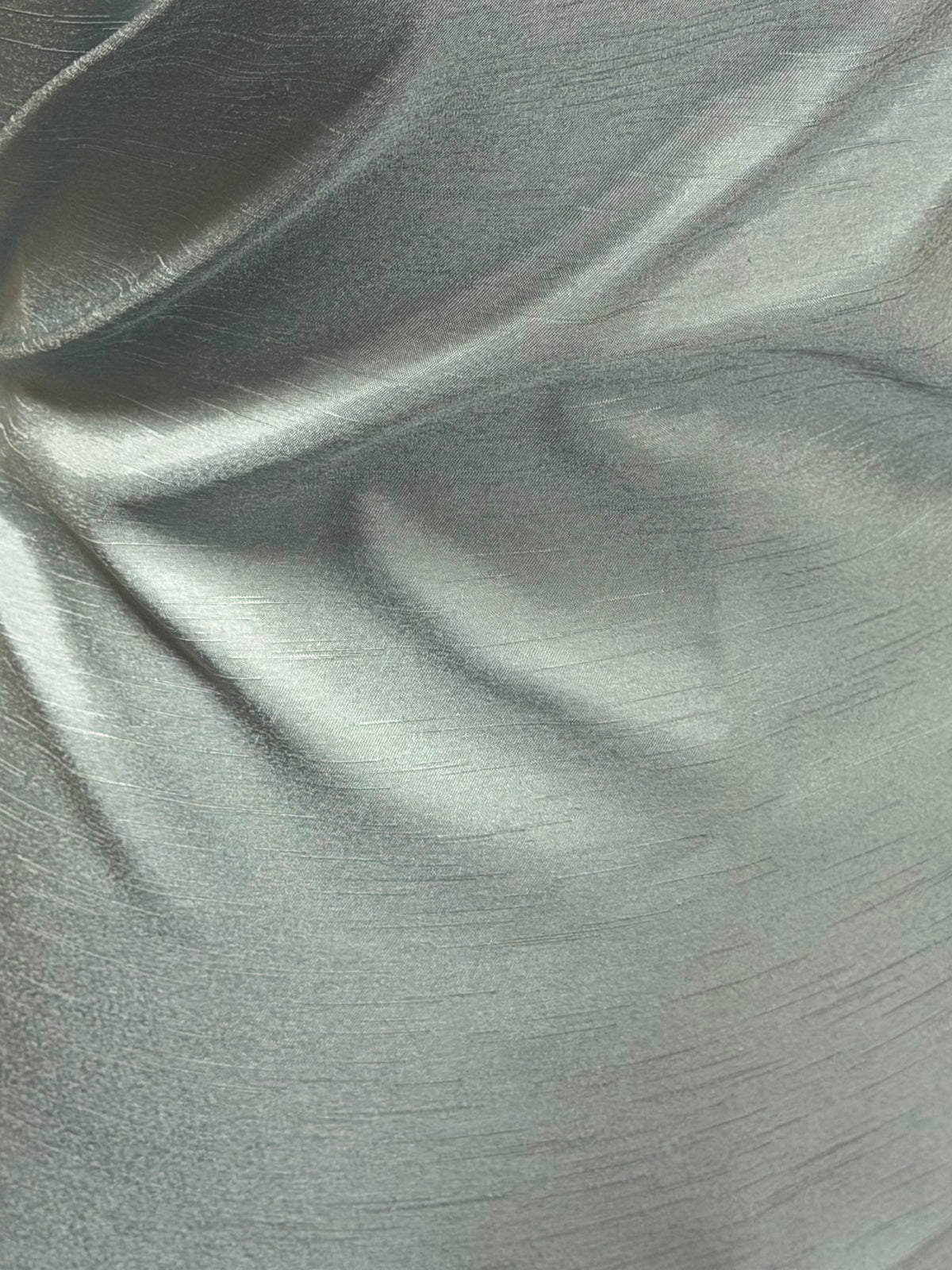 Dupion en satin de polyester sauge - Clarté (P967)