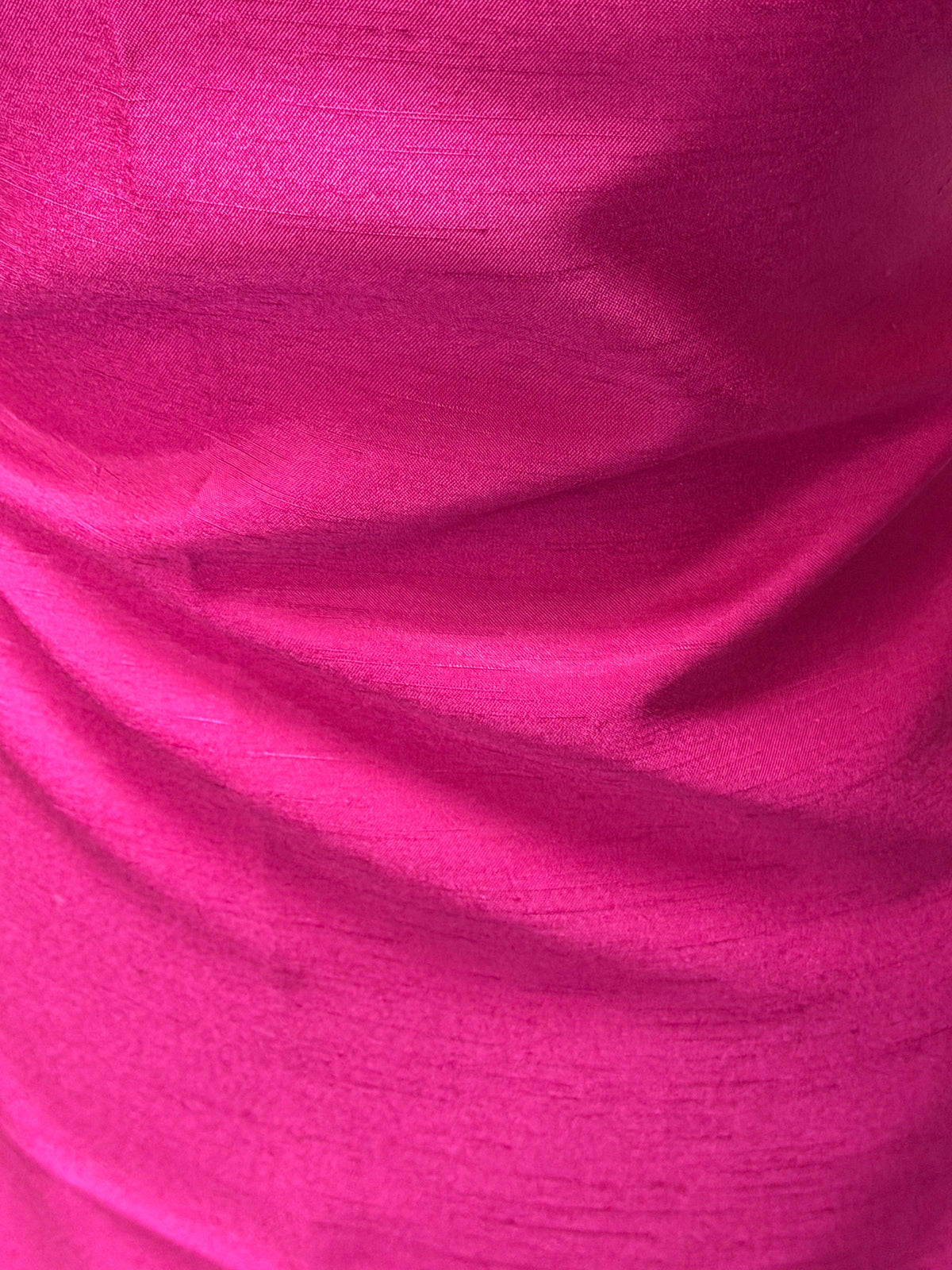 Dupion en satin de polyester fuchsia - Clarté (P967)