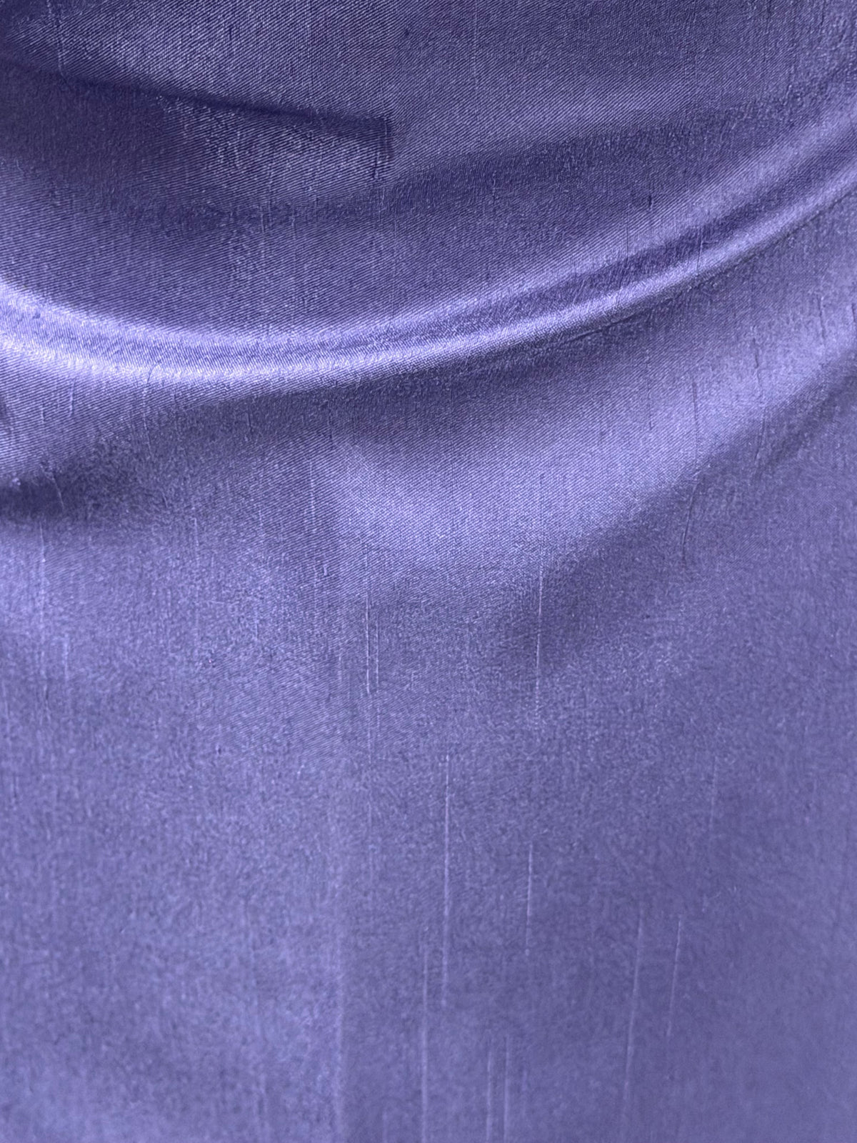 Dupion en satin de polyester raisin - Clarté (P967)