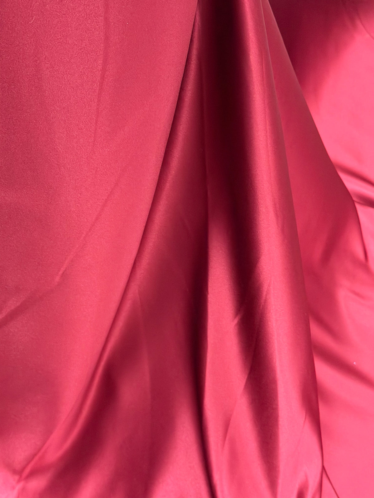 Satin duchesse en polyester marron - Contessa