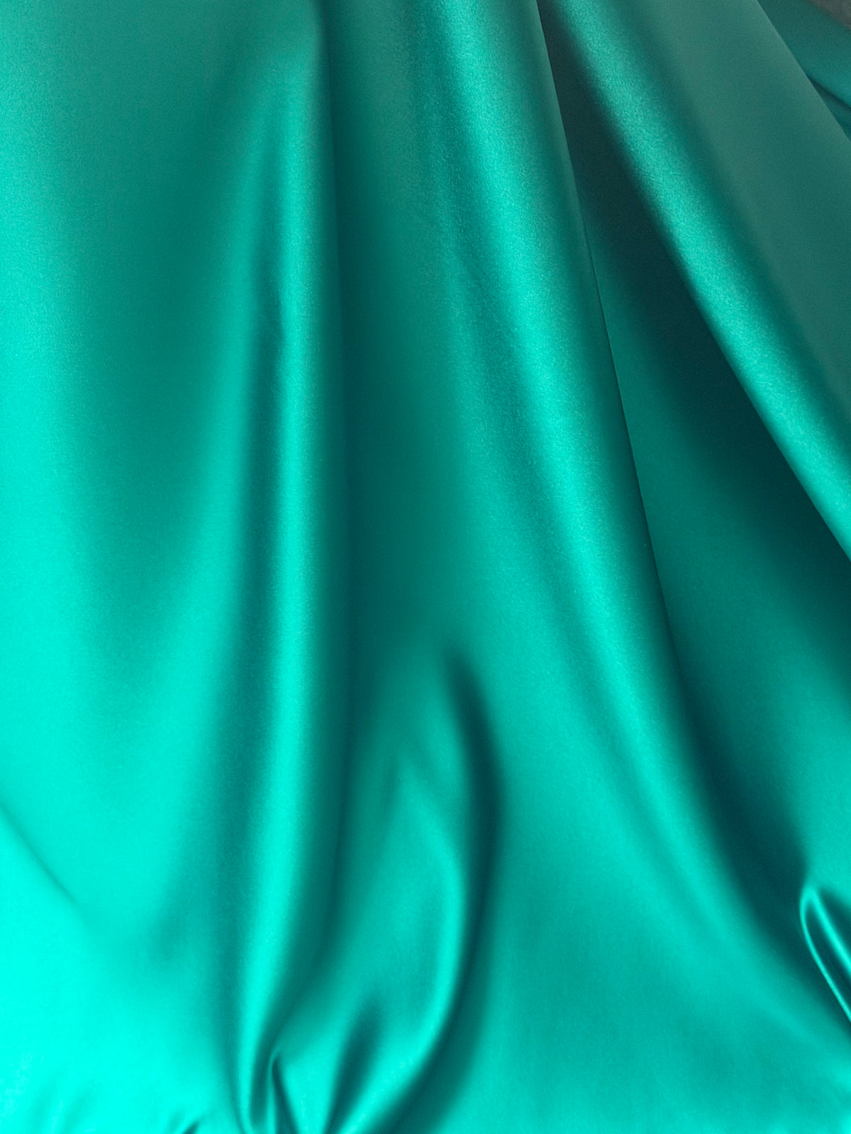 Satin Duchesse Polyester Vert - Contessa