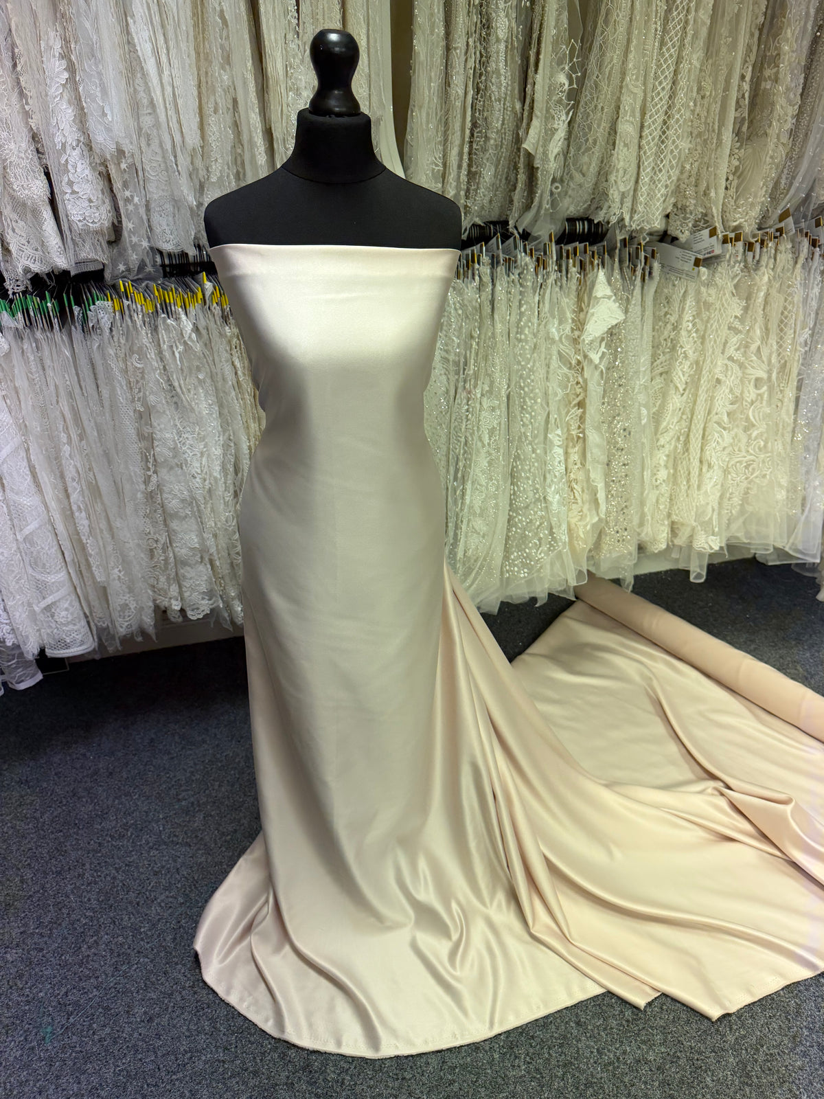 Satin Polyester Cappuccino - Majestic