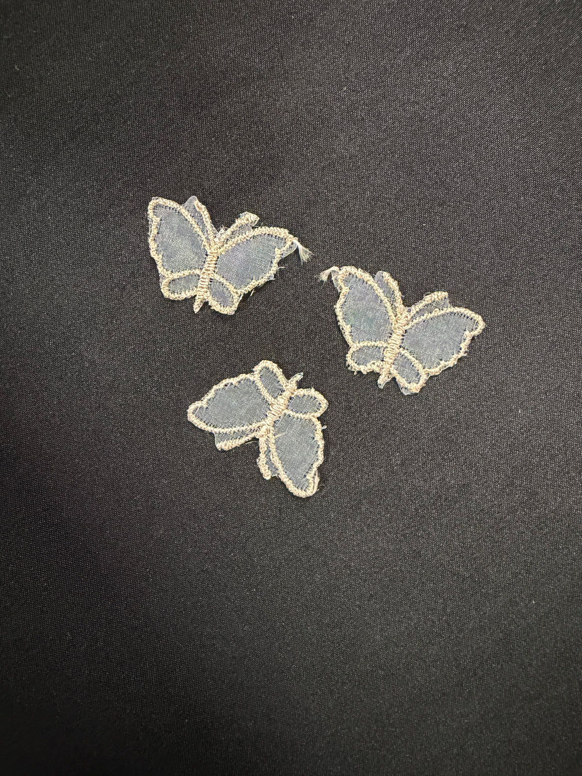 Applique papillon café - M1