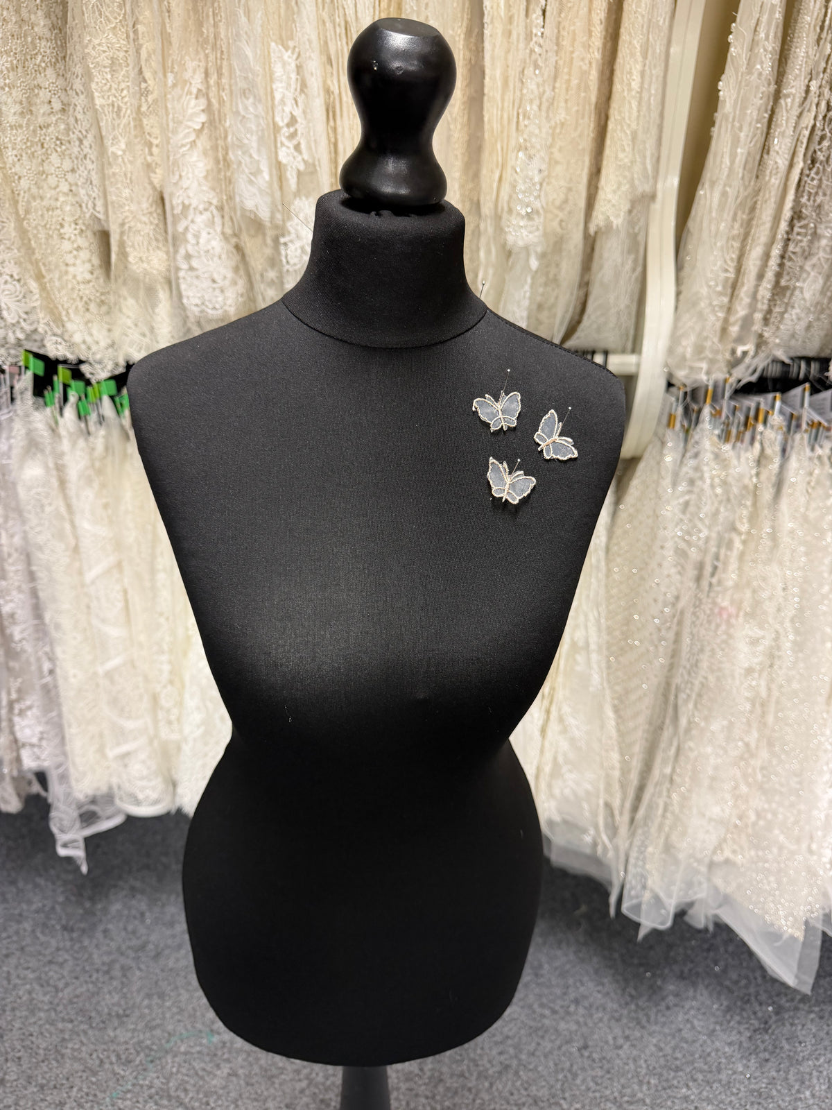 Applique papillon café - M1