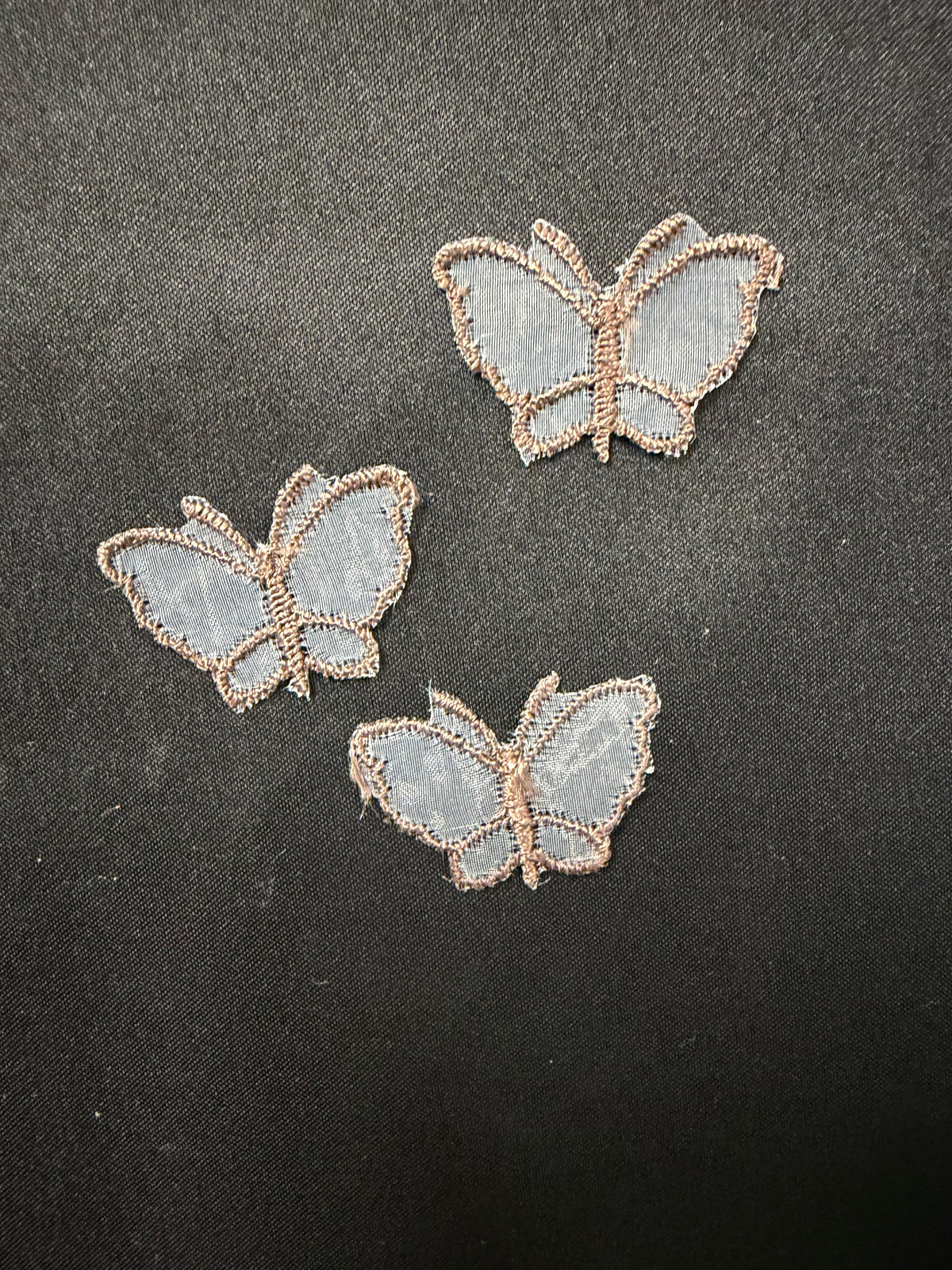 Applique papillon Mid Cocoa - M1