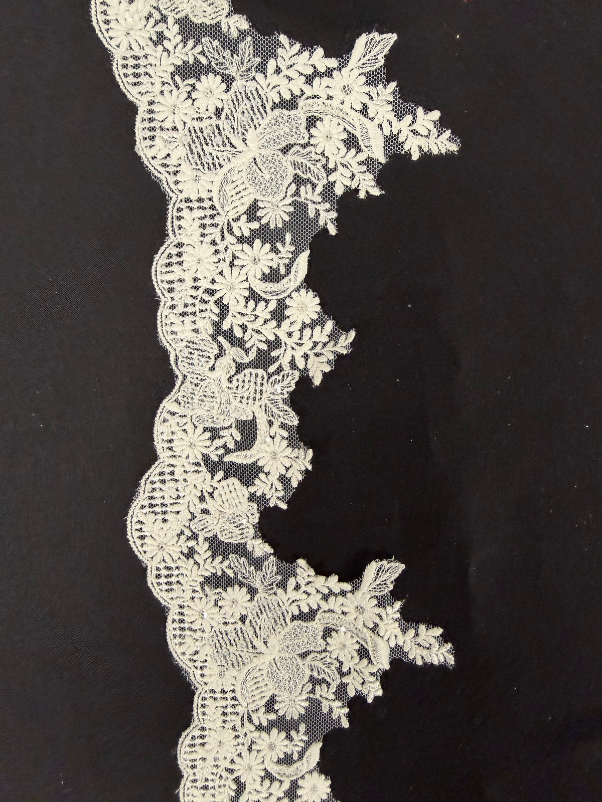 Bordure Ivoire Écologique à Paillettes - EF3002