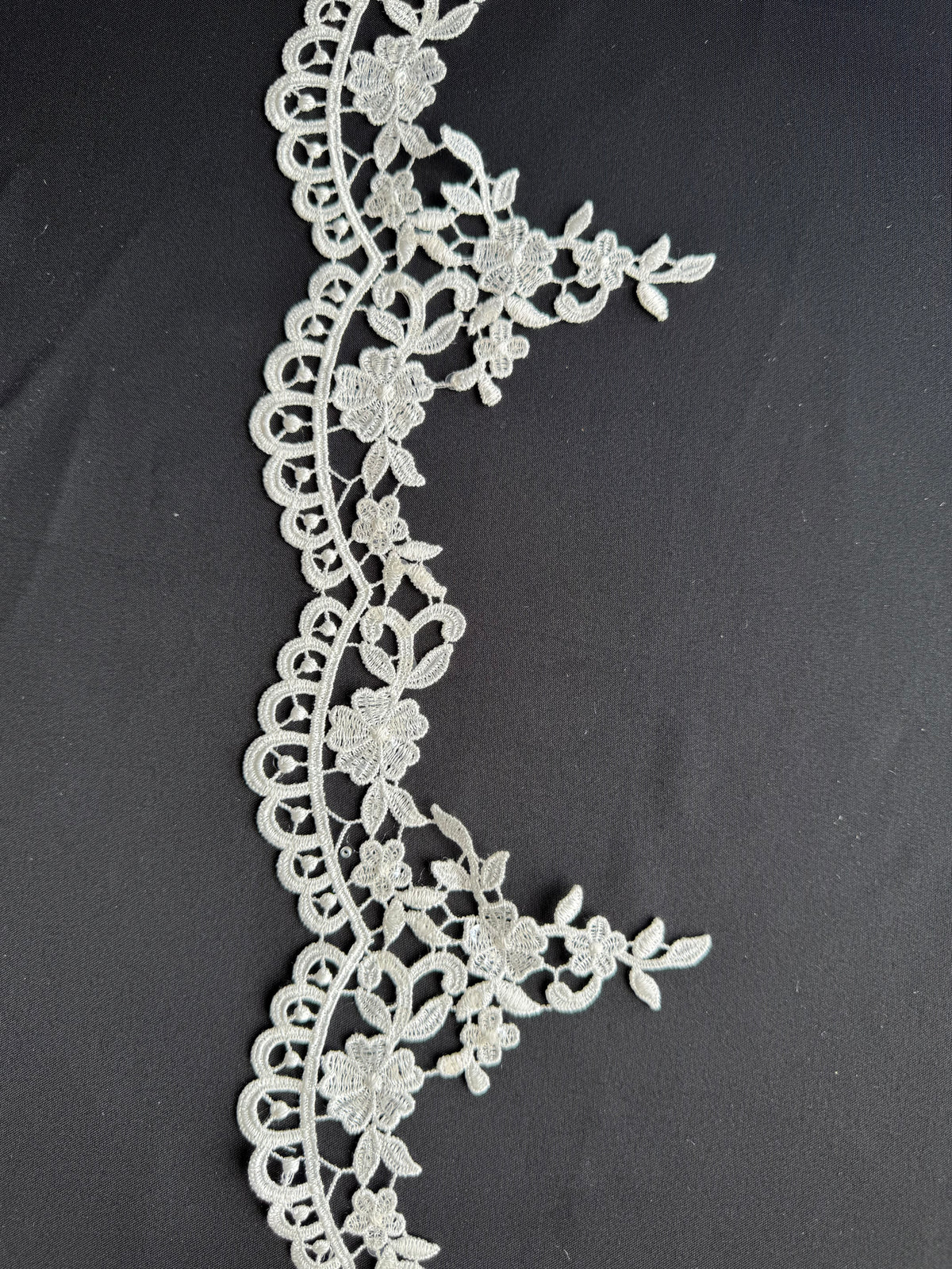 Dentelle Guipure Ivoire - T830