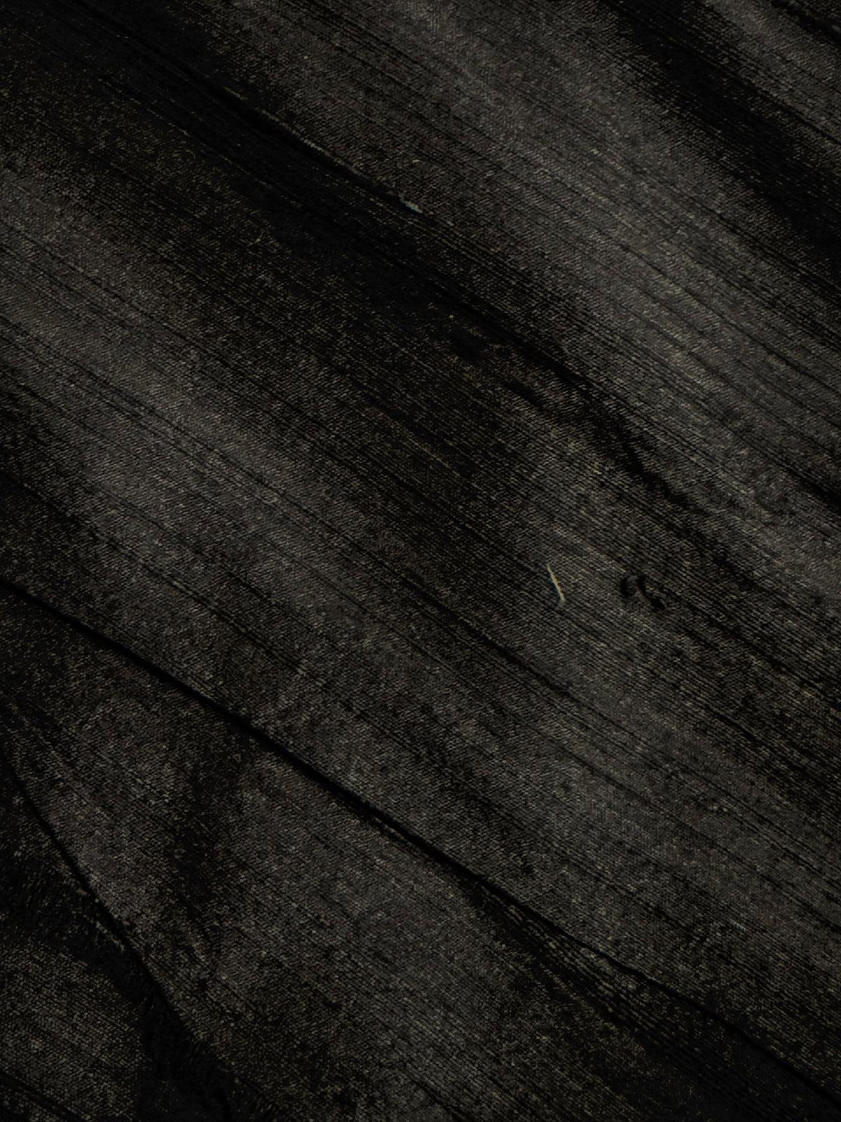 Dupion de soie noir – Intaglio