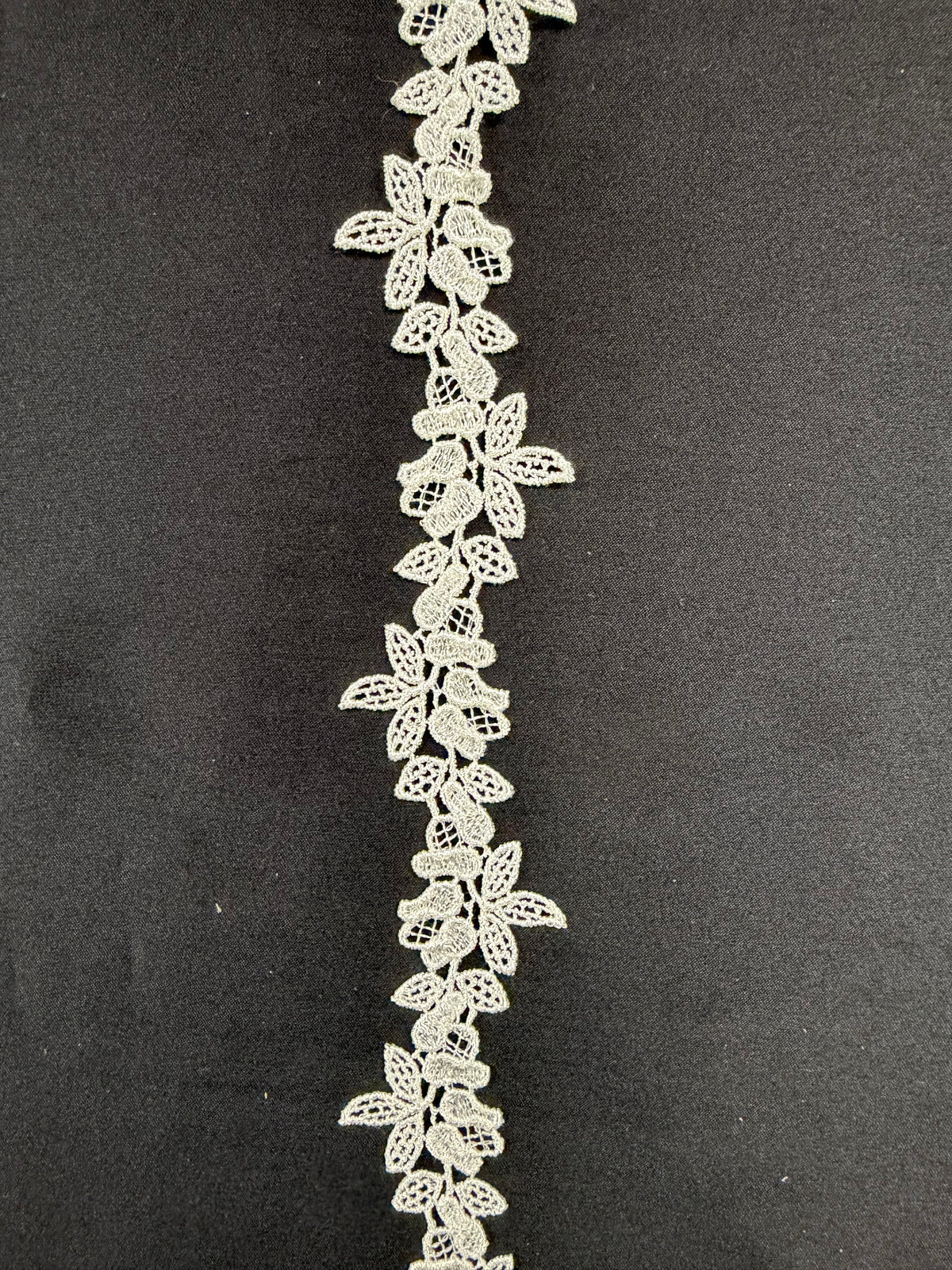 Galon en dentelle Guipure ivoire - T981