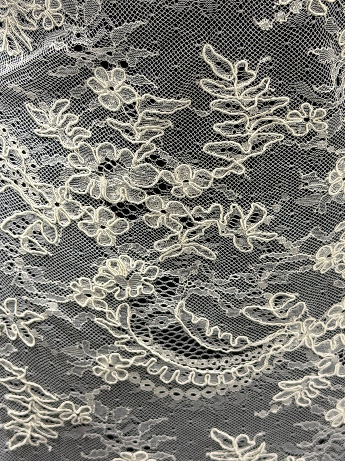 Ivory Corded Lace - P902