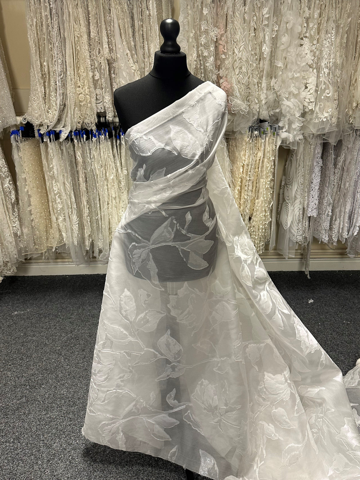 Brocart italien ivoire - Inara