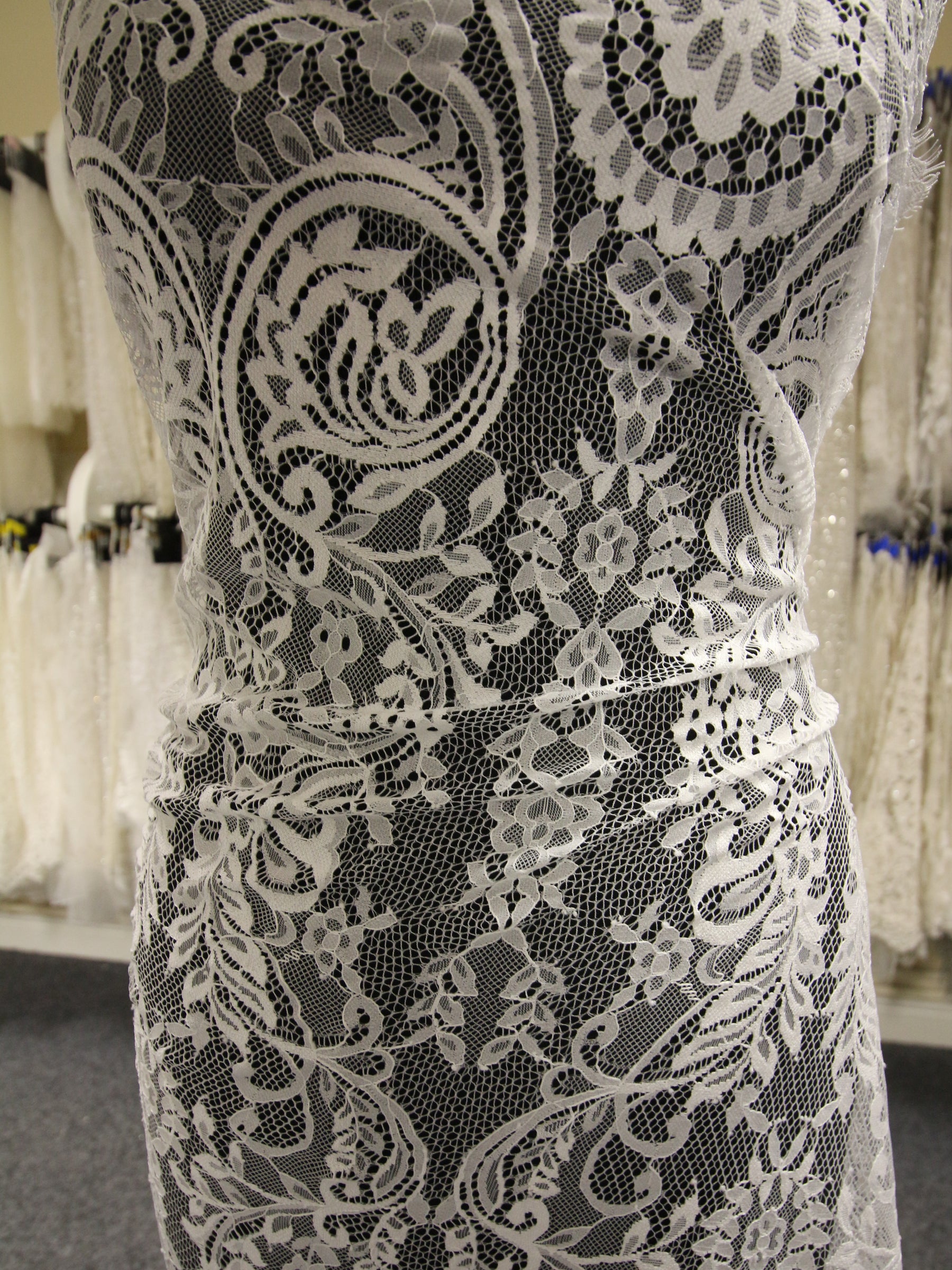 Dentelle Ivoire en Raschel - Billie