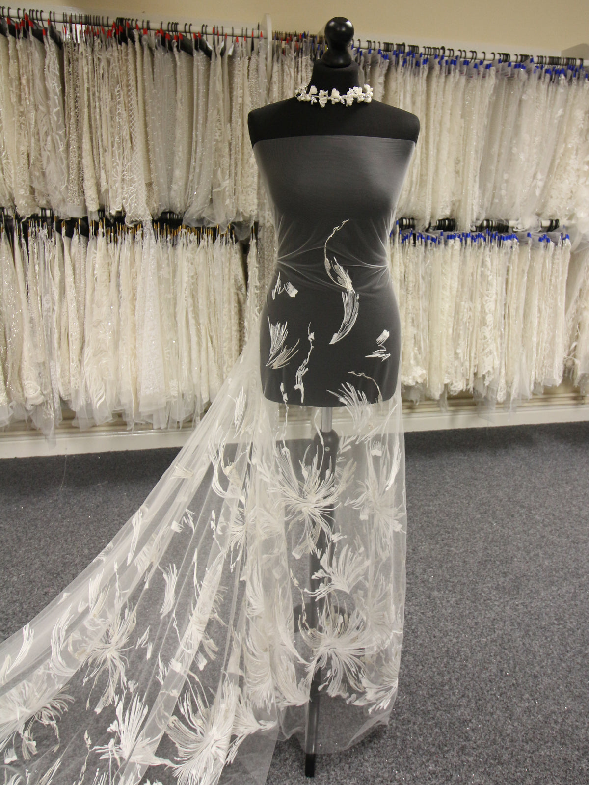 Dentelle Brodée Ivoire - Bruna