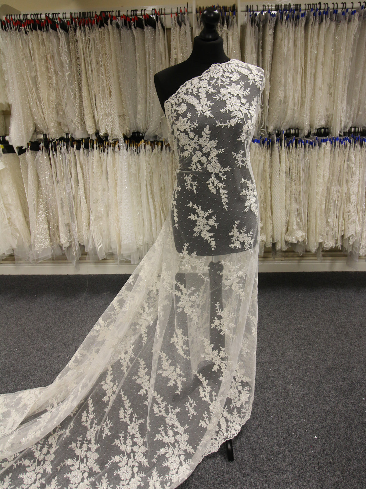 Dentelle Cordonnée Ivoire - Delmira