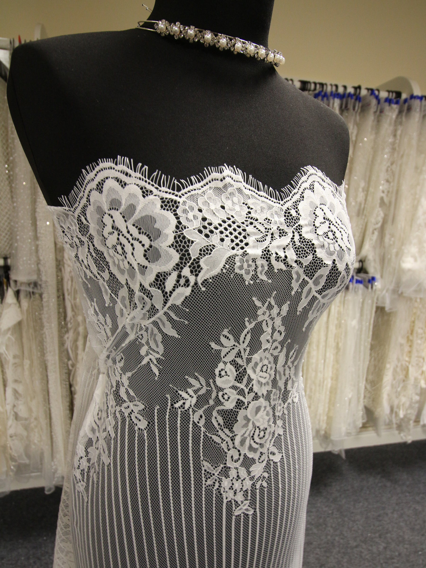 Dentelle Rachel Ivoire - Macey
