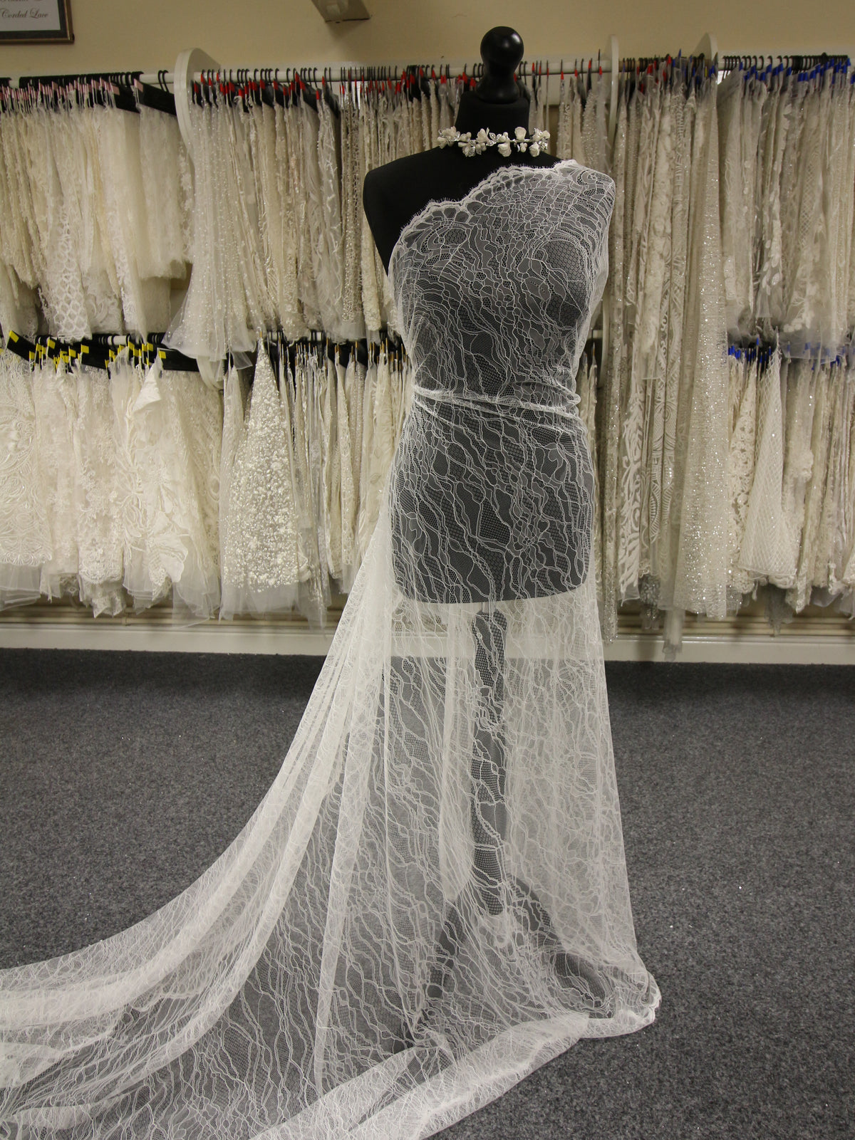 Dentelle Rachel Ivoire - Sallopine