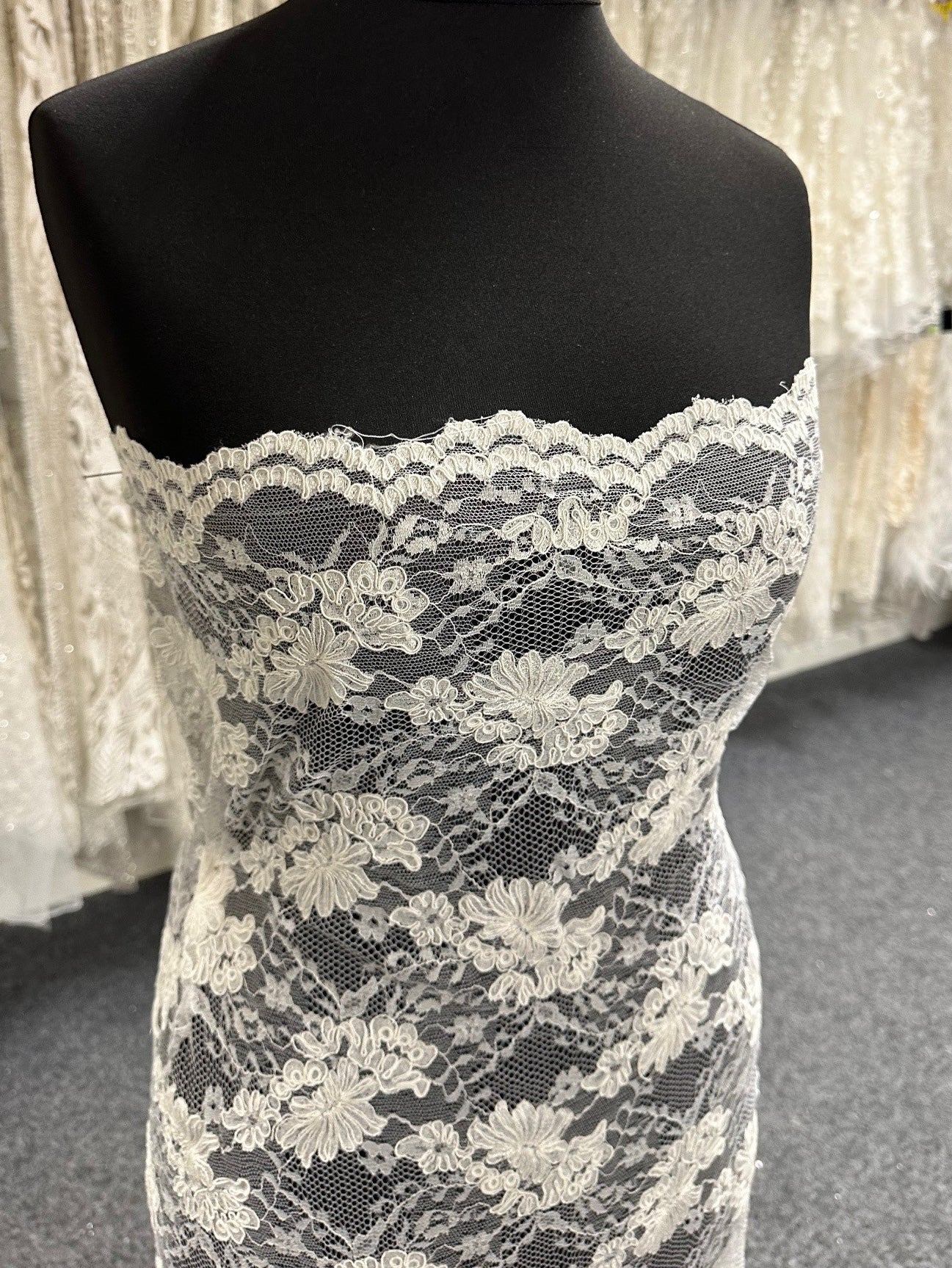 Dentelle de mariage à cordon ivoire - Seltina