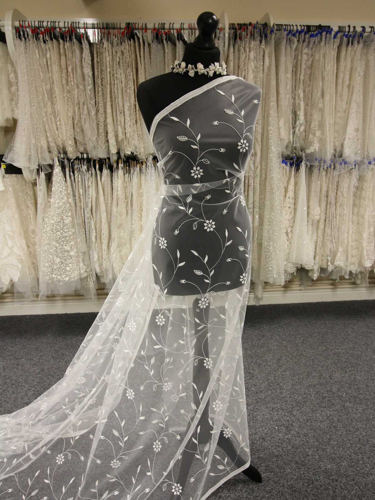 Dentelle Brodée Ivoire - Triana