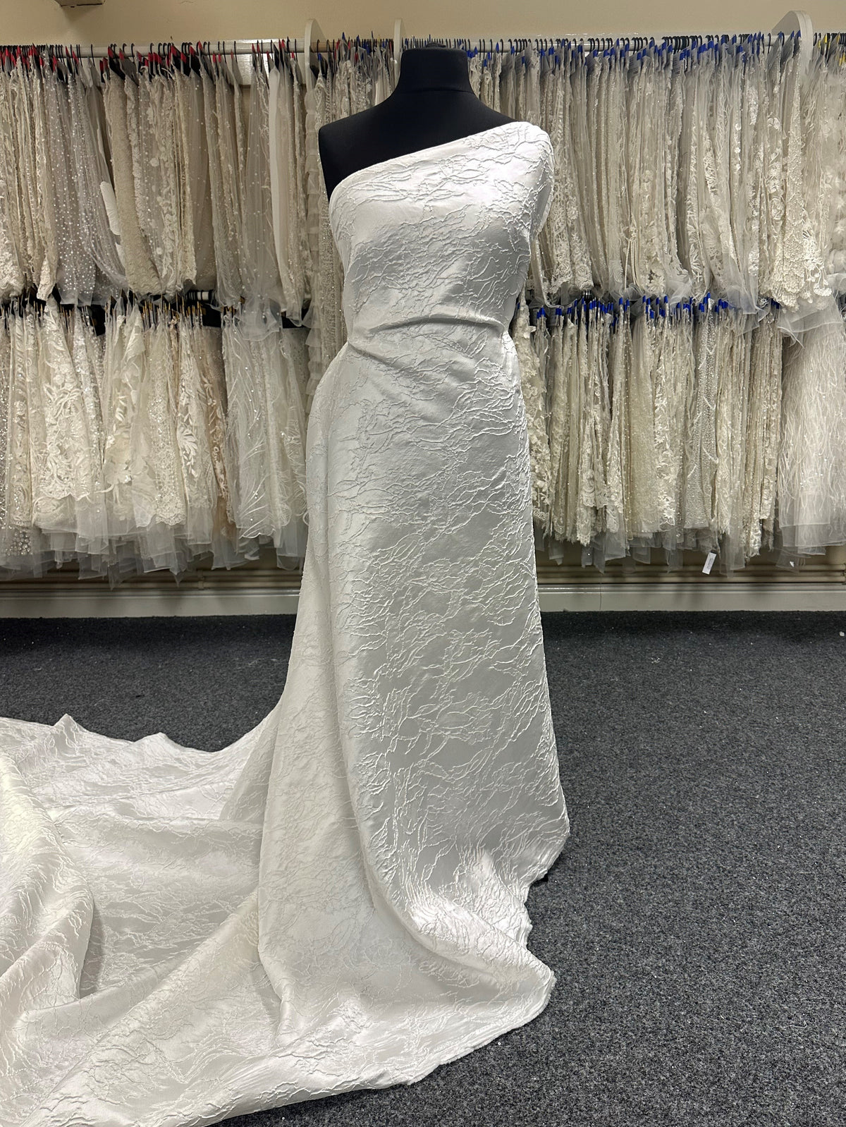 Brocart Cloqué Ivoire - Minneapolis