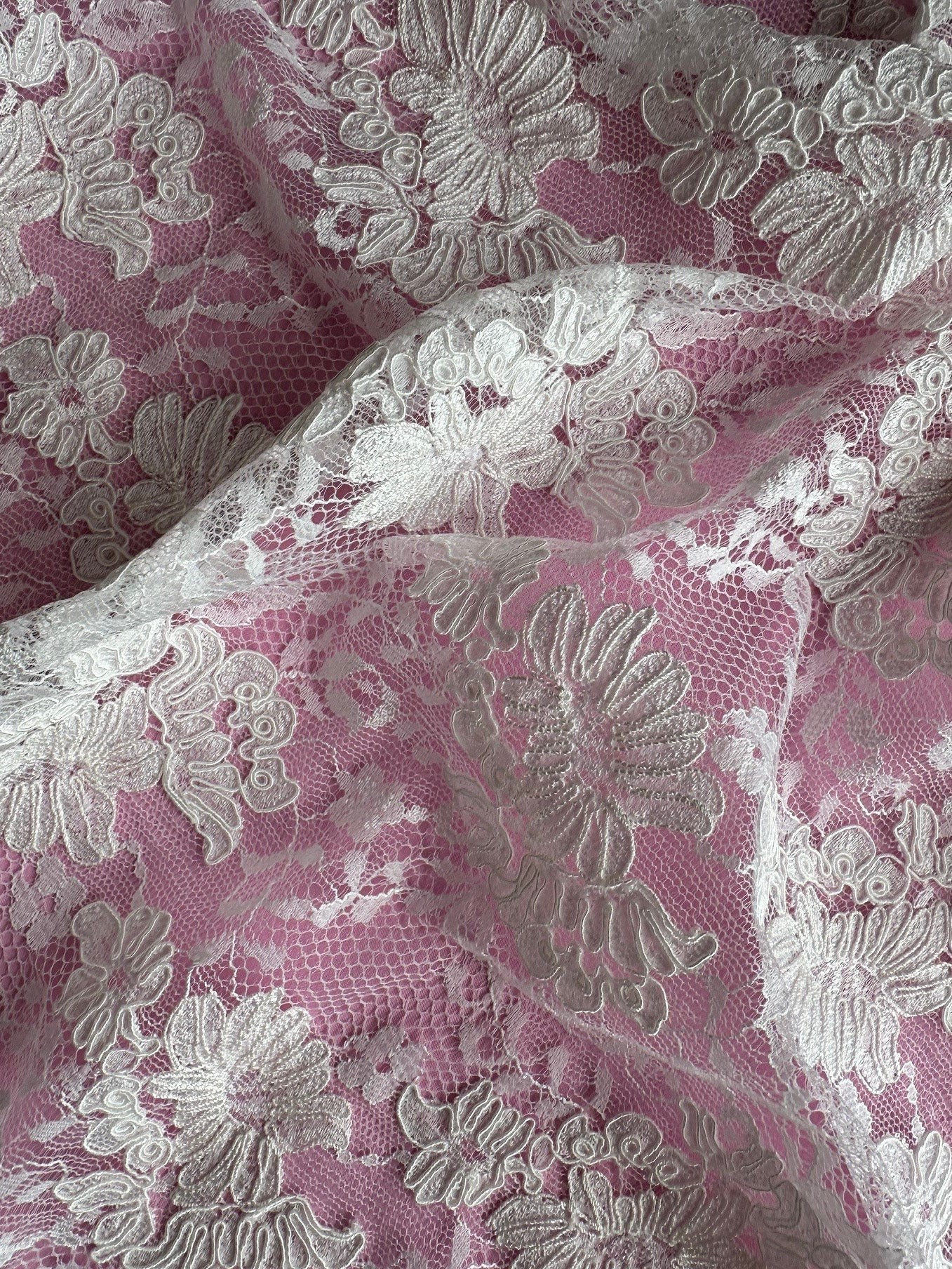 Dentelle de mariage à cordon ivoire - Seltina