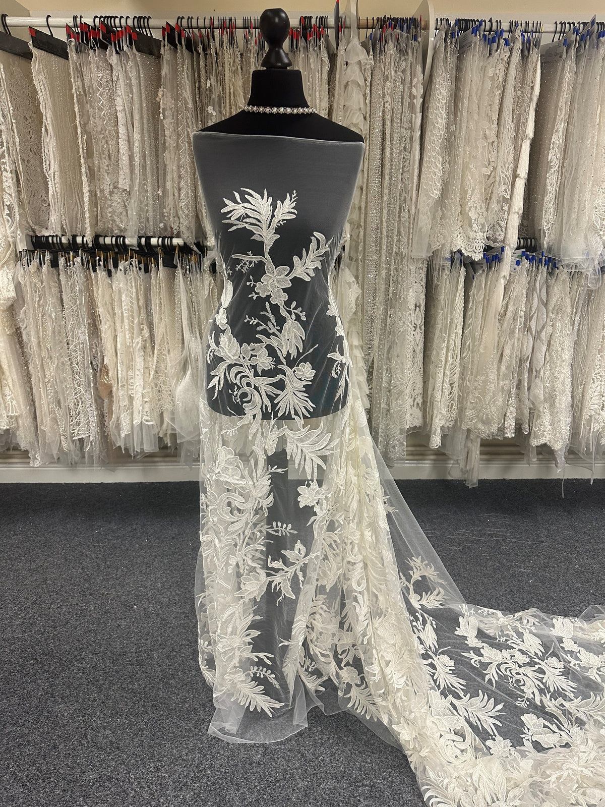 Dentelle Broderie Cordon Ivoire - Calisto