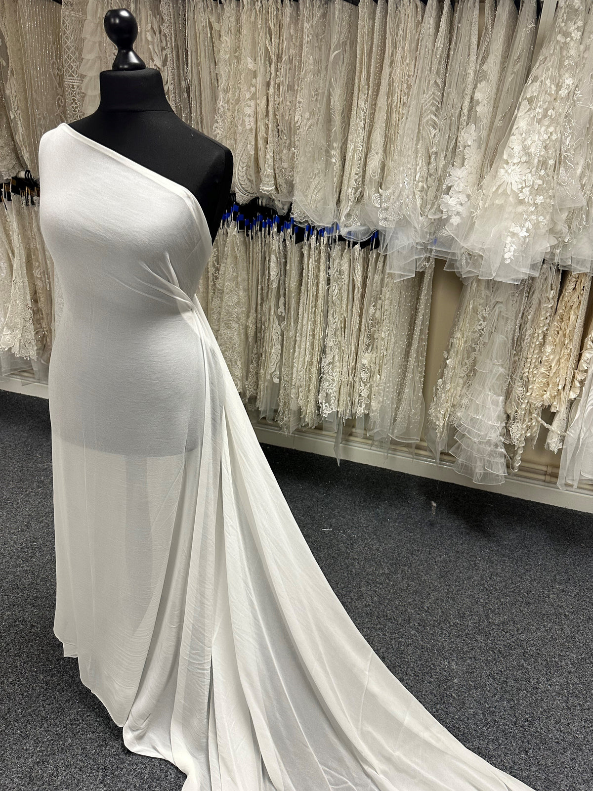 Georgette Viscose Ivoire - Illustrious