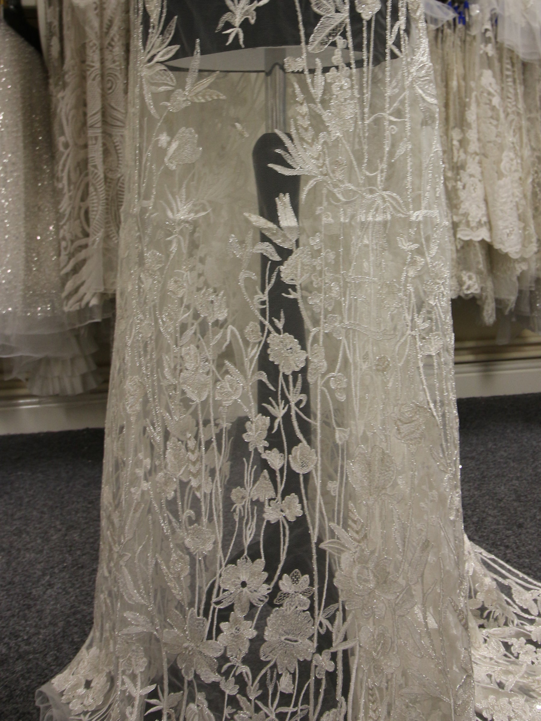 Dentelle Broderie Ivoire - Chepita