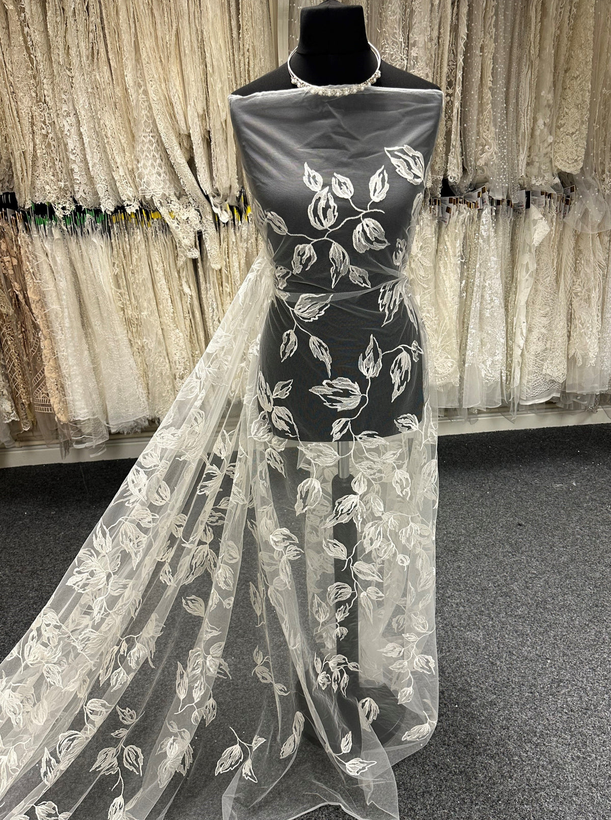 Dentelle Brodée Ivoire - Citra