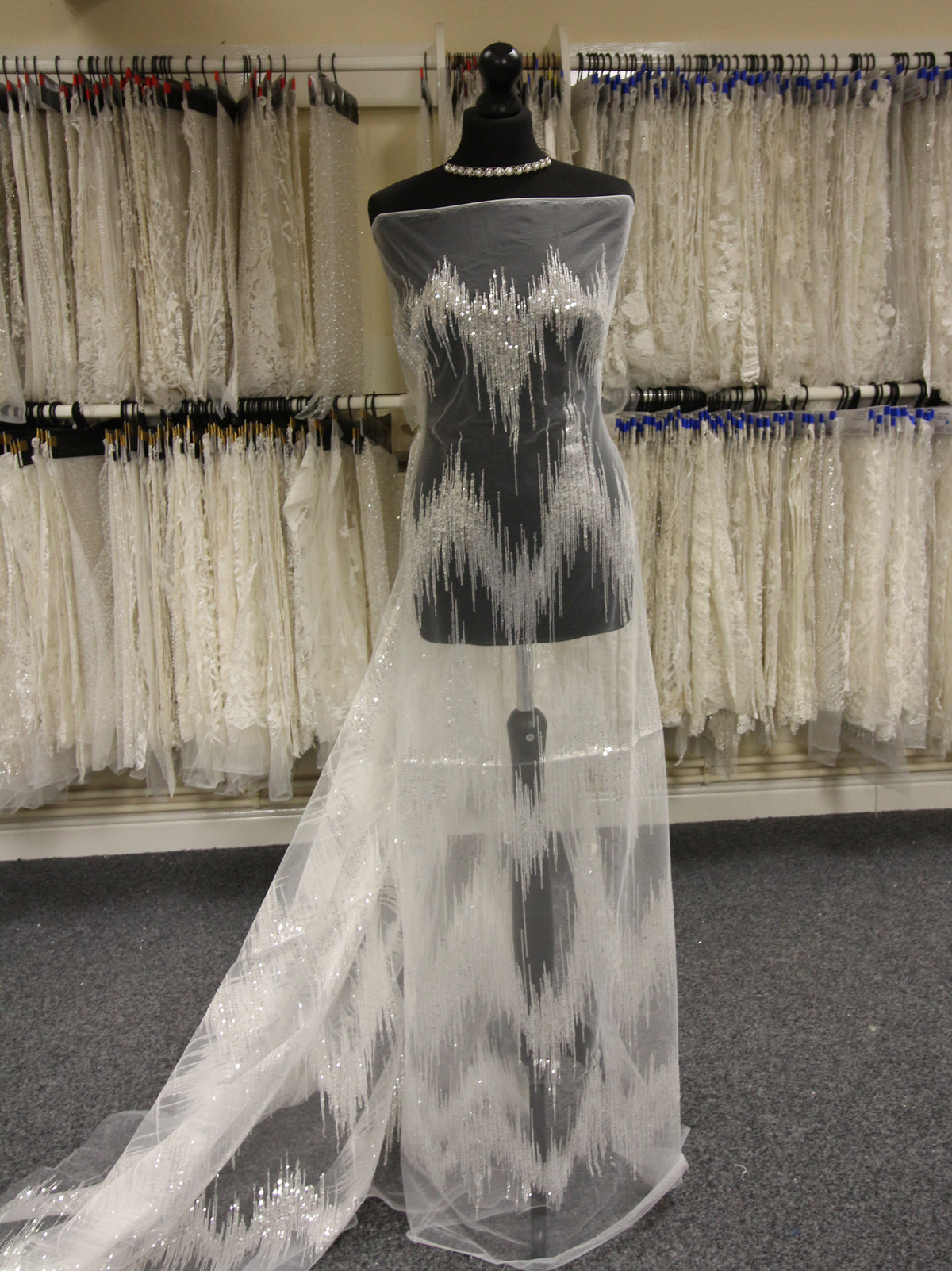 Tulle pailletté Ivoire - Twilight