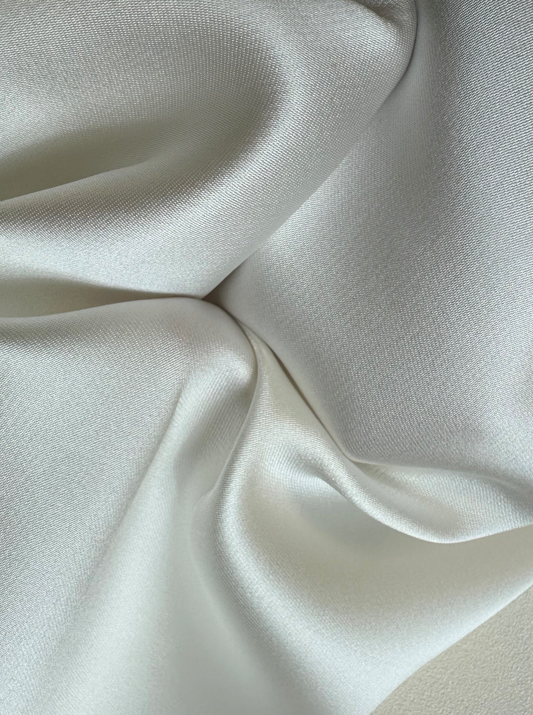 Satin de soie mélangé ivoire - Lavish