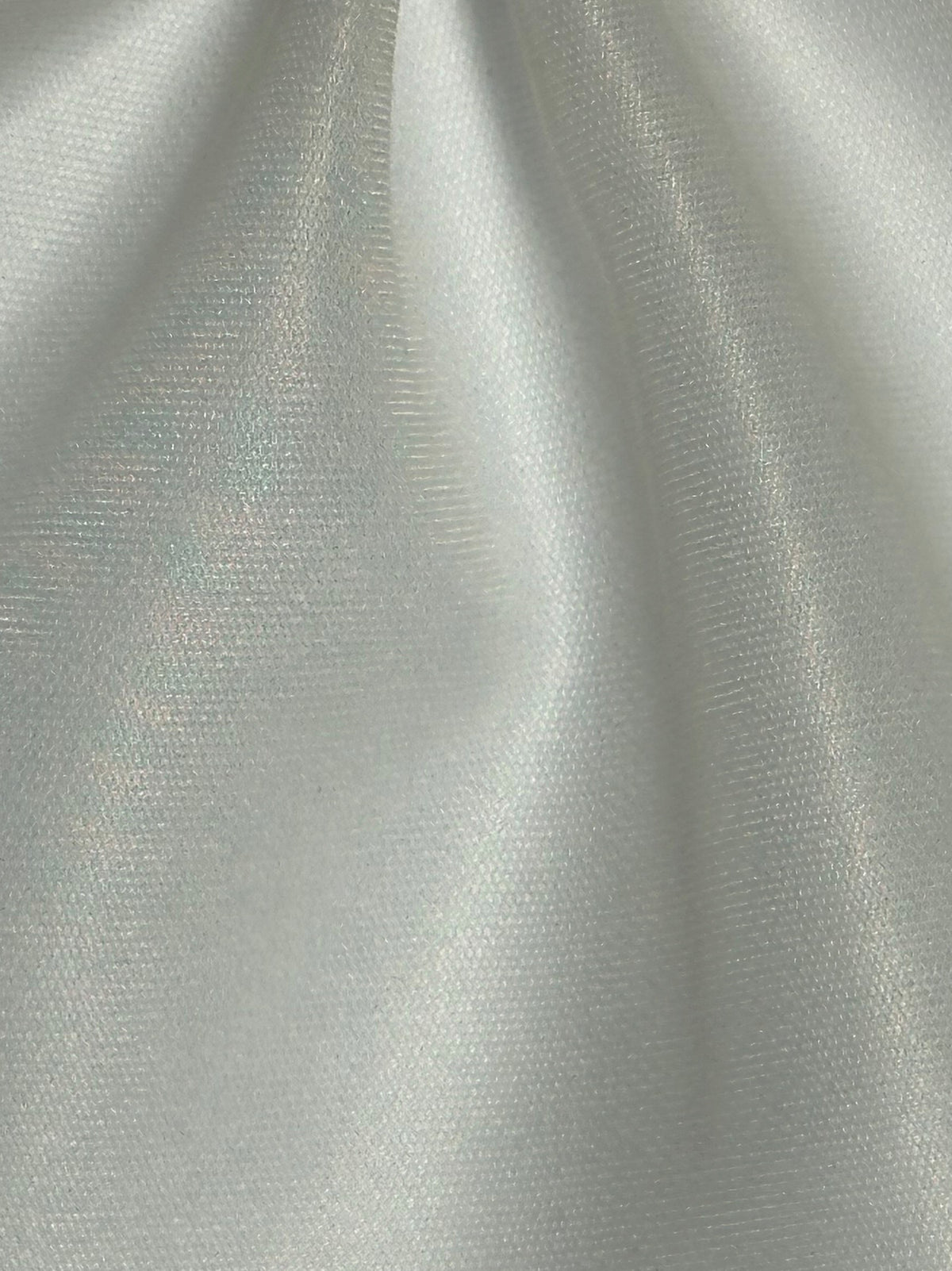 Tissu satiné polyester ivoire - Redeem