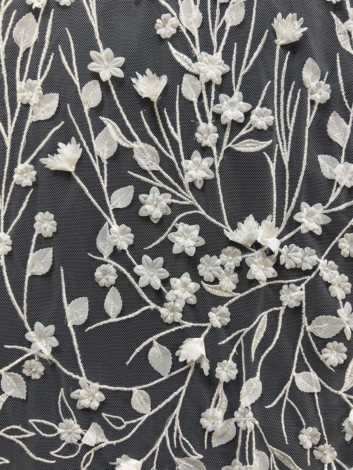 Dentelle 3D Ivoire - Jacobella