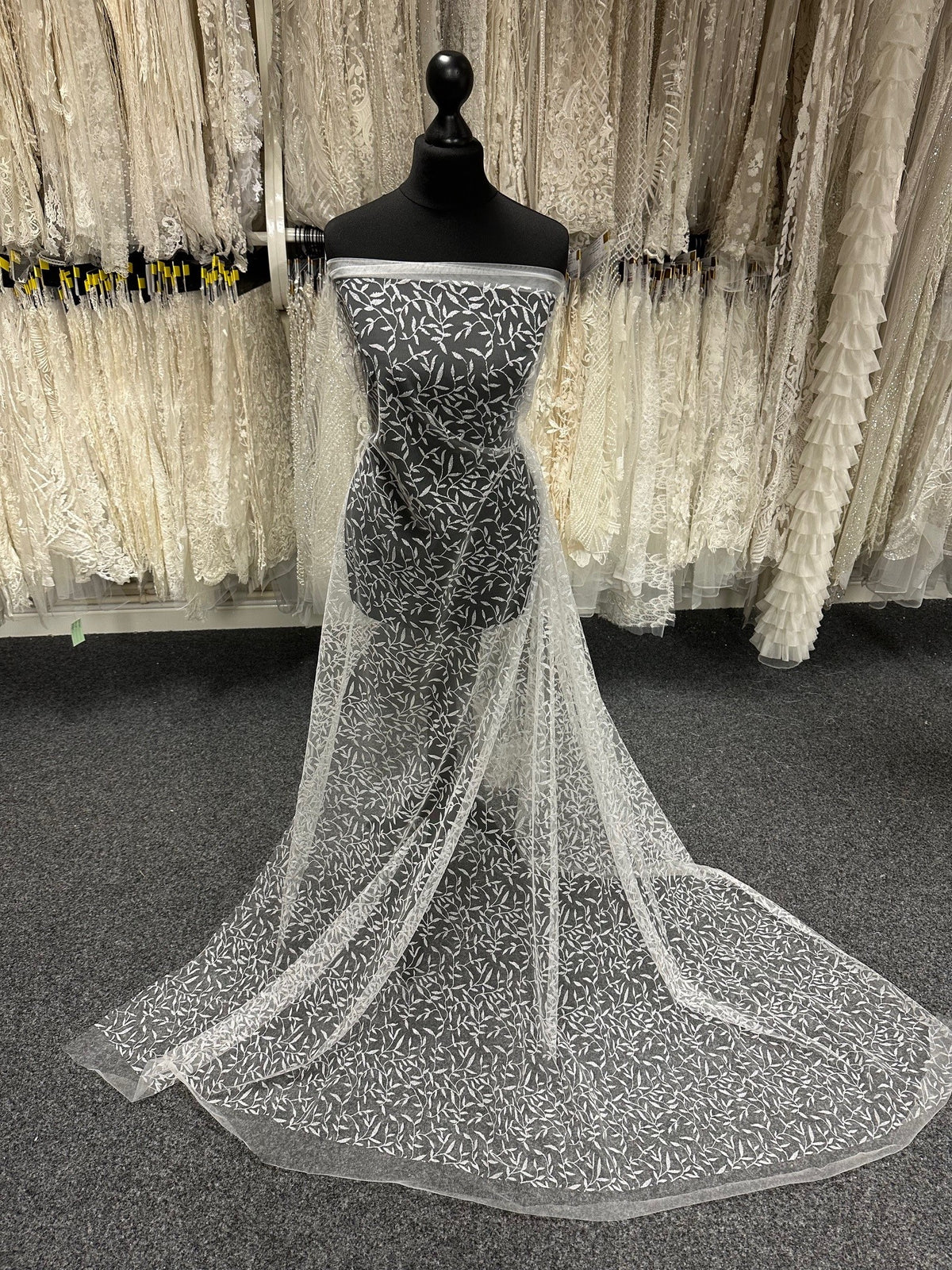 Tulle pailleté ivoire - Jimpy