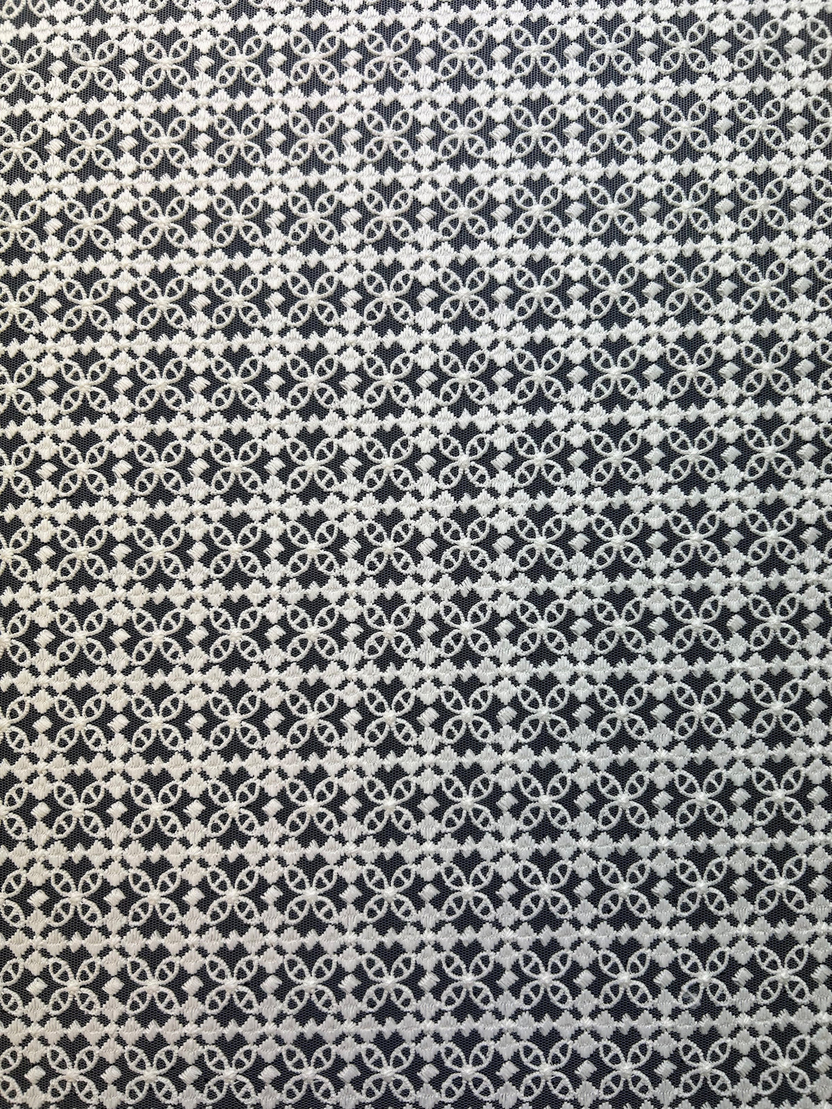 Dentelle Brodée Ivoire - Juxta