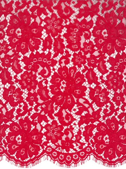 Dentelle de Chantilly rouge - LA4001