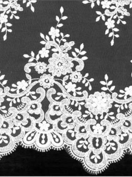 Dentelle Cordonnée Ivoire - LA7008
