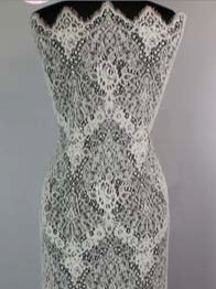 Dentelle Cordonnée Ivoire - LB2011