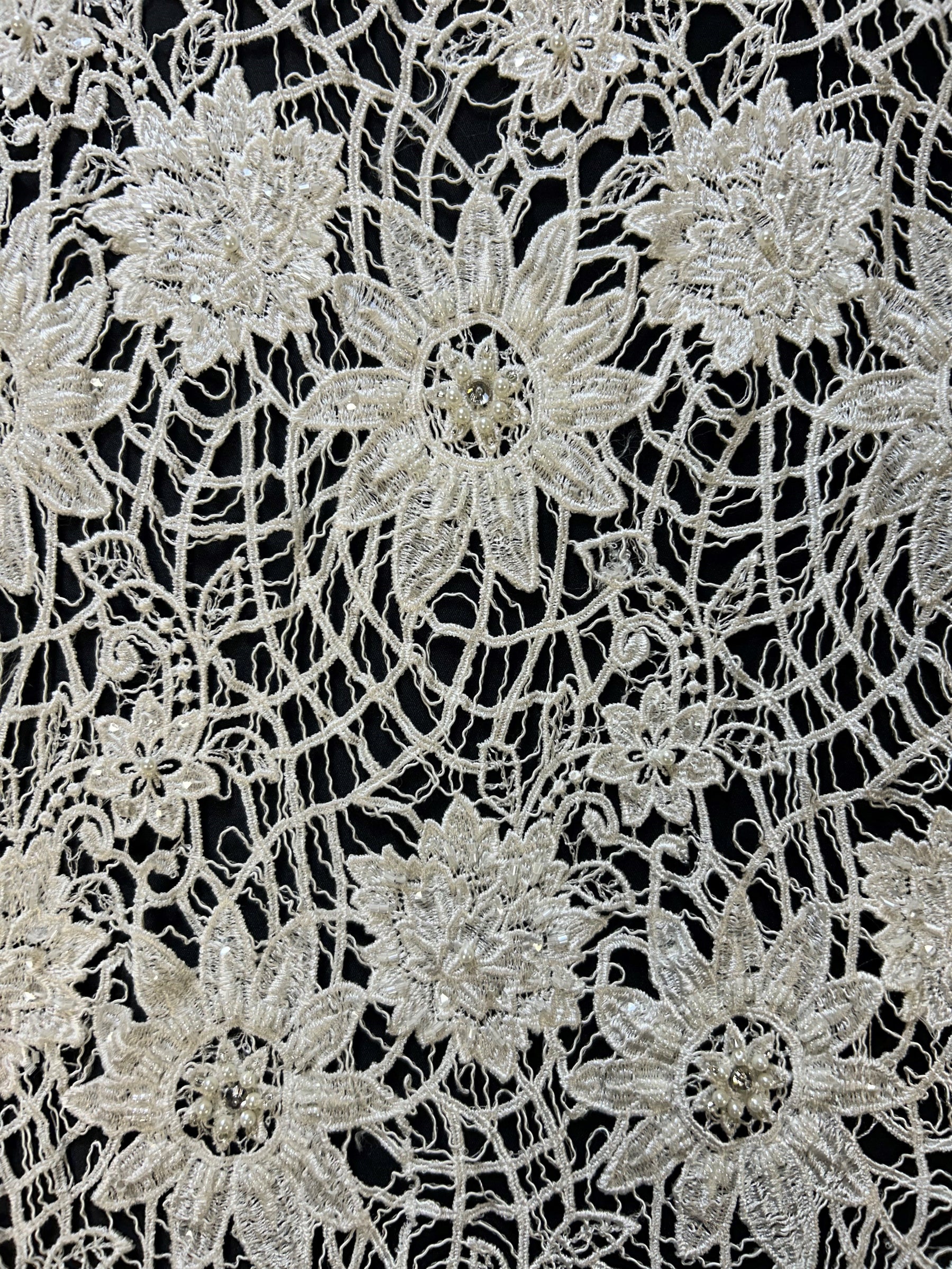 Dentelle Guipure Ivoire - Layla