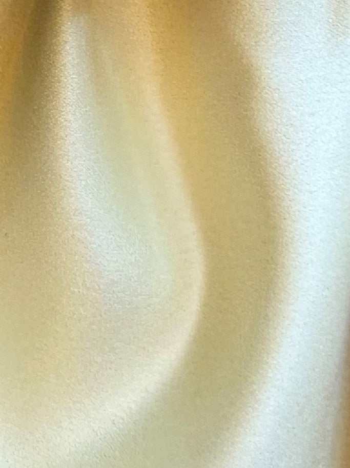 Satin de polyester citron - Mystique