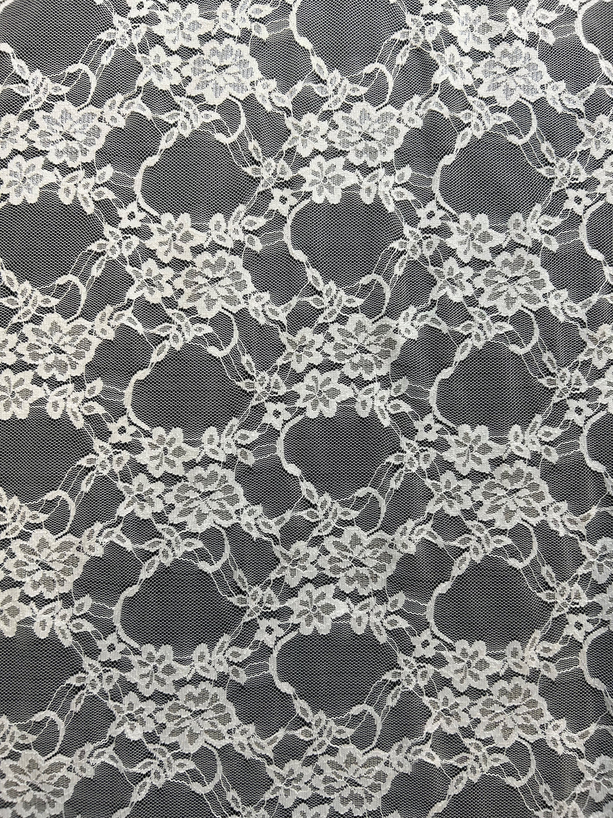 Dentelle Stretch Ivoire - Lorraine