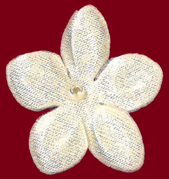 Fleurs en satin or clair - M13 (Sachet de 144)