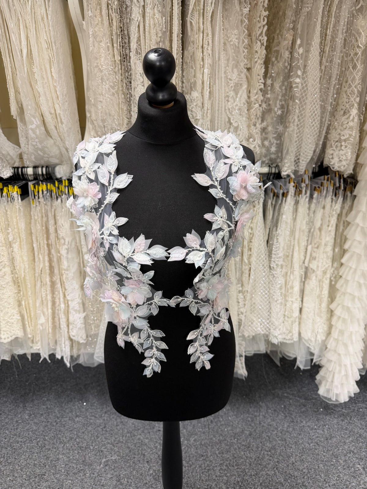 Applications en dentelle multicolore - MT4015