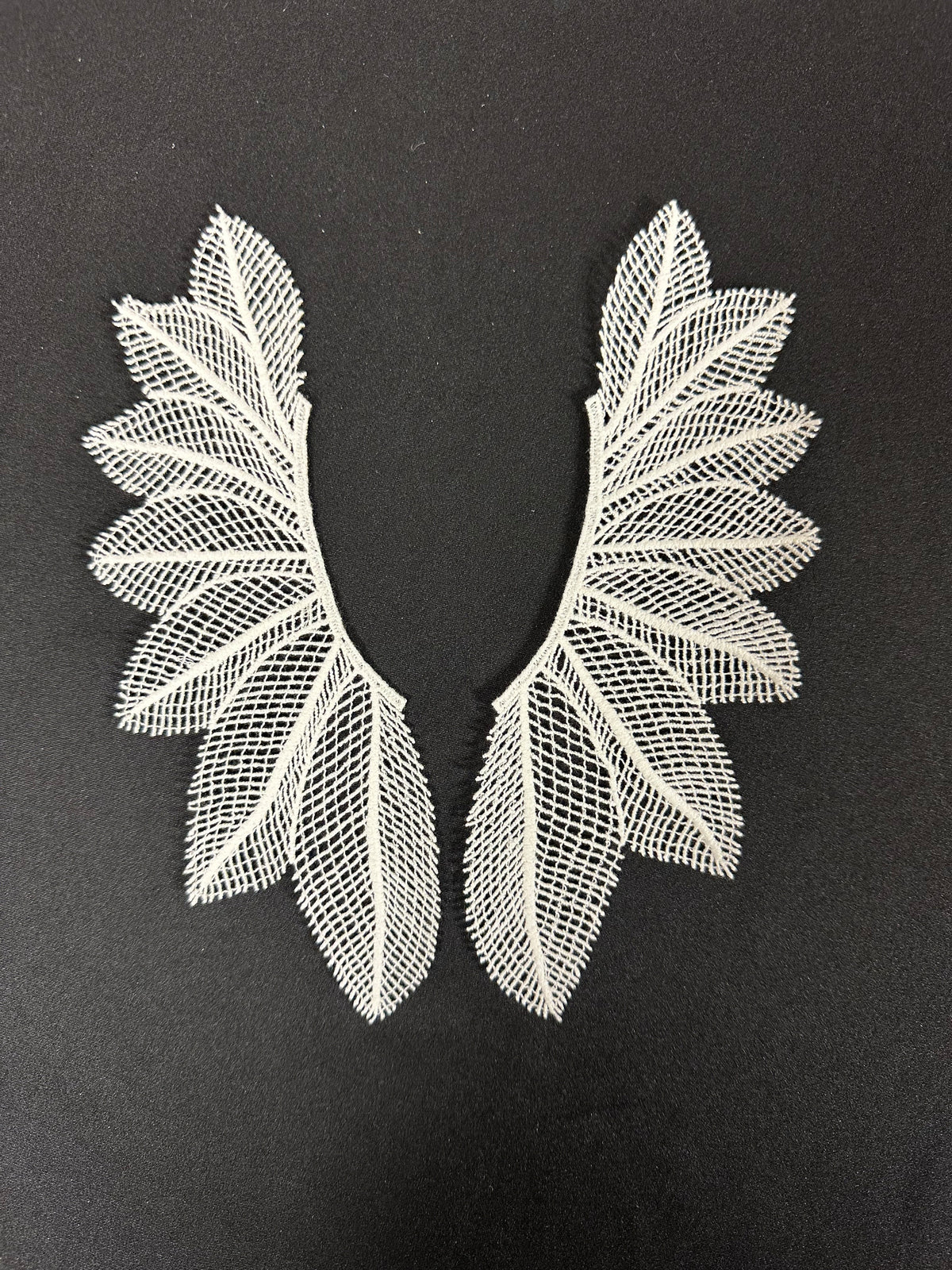 Appliques Brodees en Ivoire - Icharus